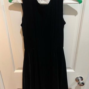 Aqua, girls size L, worn only once, black velvet dress